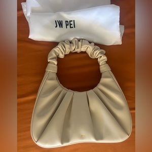 JW PEI IVORY GABBI RUCHED HOBO